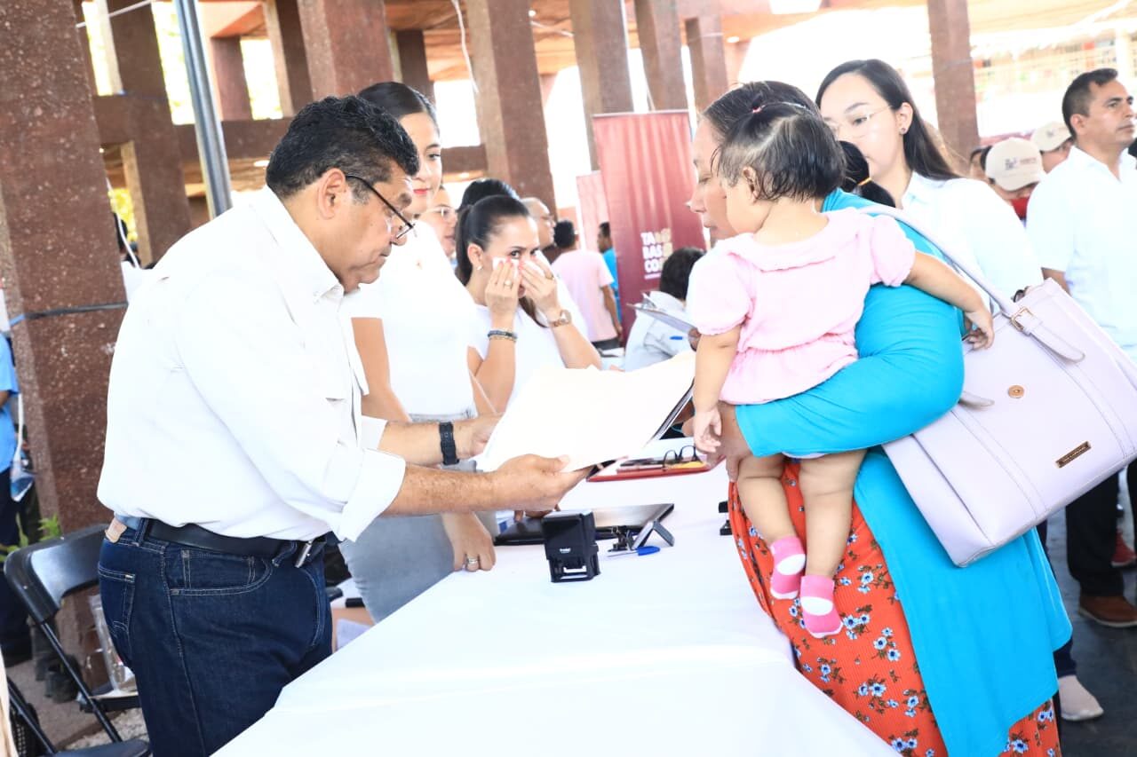 El Gobierno de Territorio atendió hoy al pueblo indígena de Tamulté de las Sabanas