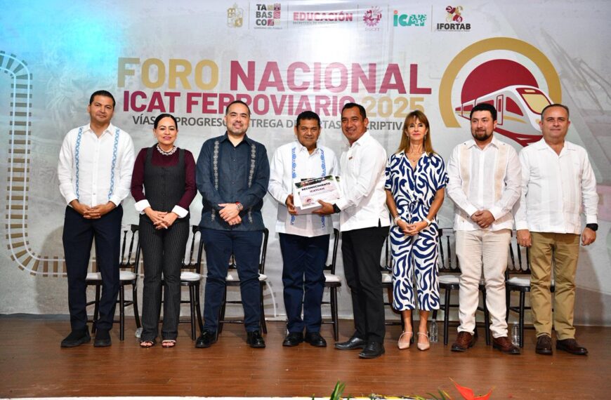 Tabasco presenta el Modelo de Formación Técnica Ferroviaria 2025; forjará a los operadores del nuevo sistema de trenes México