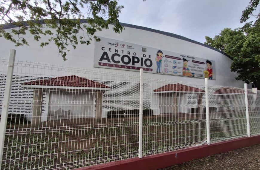 Gobierno del Pueblo abre dos centros de acopio para llevar ayuda a hermanos veracruzanos afectados por lluvias