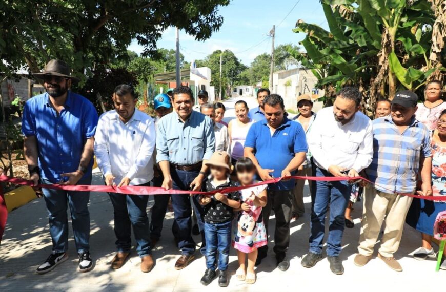 Avanza la transformación en Jalapa; Gobernador Javier May entrega obras por más de 16 mdp para acortar brechas de desigualdad y mejorar movilidad
