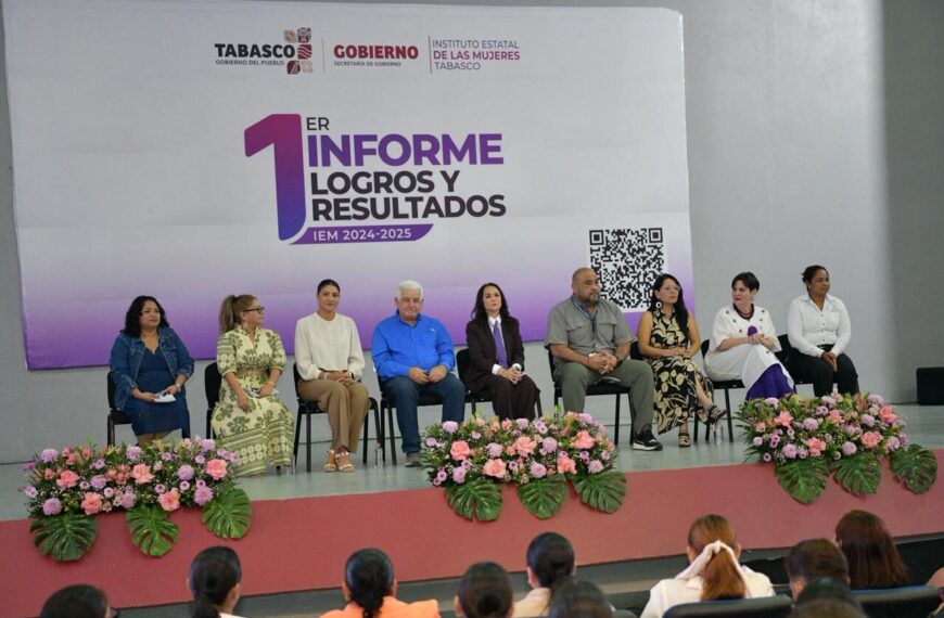 No hay transformación, sin la participación de las mujeres, afirma Claudia Magaña Lugo al presentar Primer Informe de Logros y Resultados del IEM