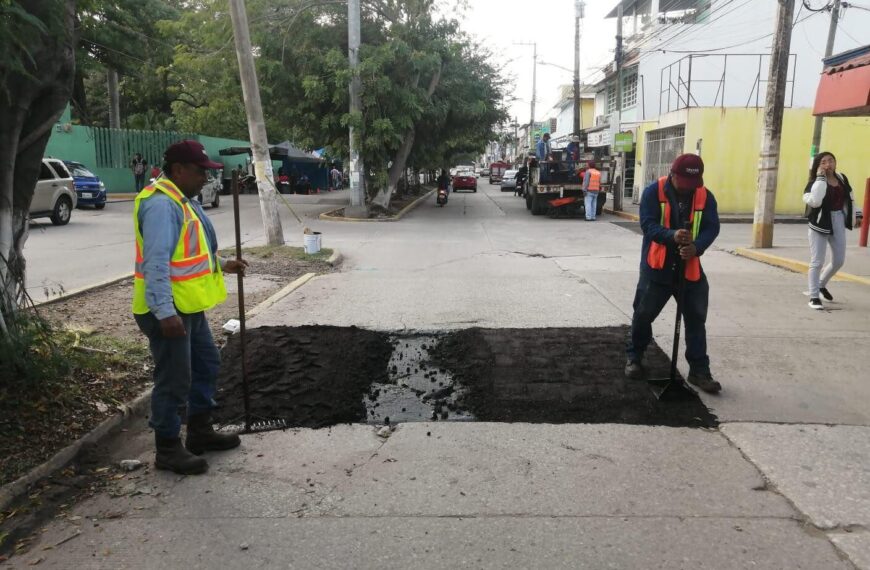 Avanza Centro en trabajos para fortalecer la movilidad