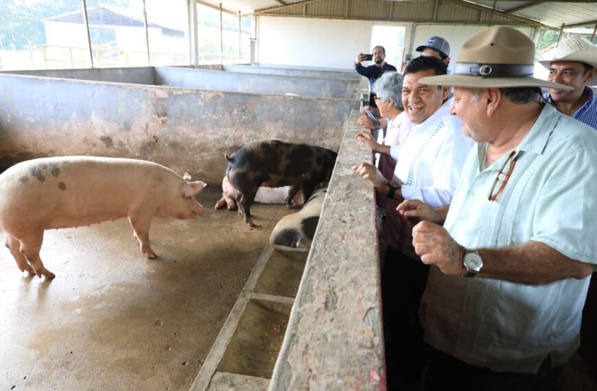 Proyecta Gobierno del Pueblo rescatar el CECAREM y darle un nuevo impulso a la producción de especies menores y la economía de las familias del campo