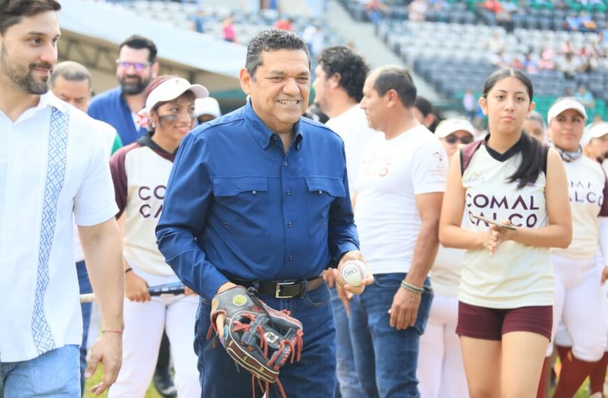 Impulsa Gobierno del Pueblo el deporte como herramienta real de transformación social; Gobernador Javier May inaugura fase final de las Ligas Estatales 2025