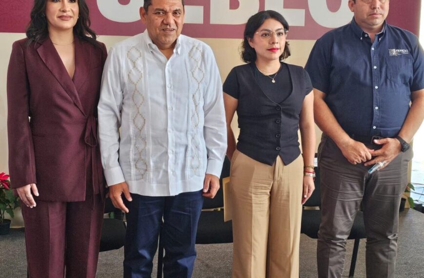 Gobierno del Pueblo entrega buenas cuentas y finanzas sanas en este 2025, afirma Javier May; nombra a Talina Ferrer Cadenas, como secretaria de Administración y Finanzas