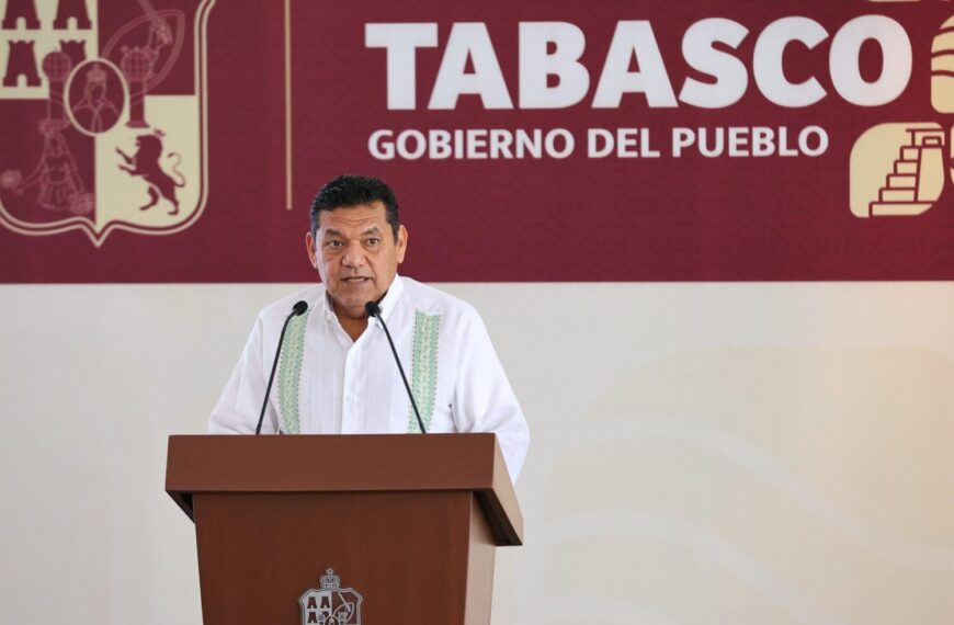 Hoy se respiran nuevos aires en Tabasco con un Gobierno del Pueblo que cierra con buenos resultados: Javier May Rodríguez