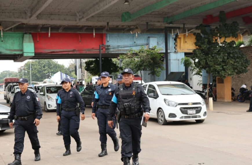 Realiza acciones de proximidad social y recorridos de vigilancia en Villahermosa