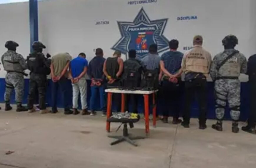 Detienen a banda criminal en Macuspana; cinco guatemaltecos y un hondureño, entre los arrestados