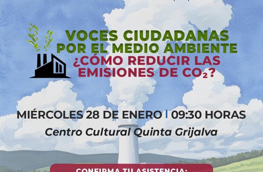 Convoca Gobierno del Pueblo a foro ciudadano para reducir emisiones de CO₂ en Tabasco
