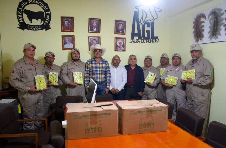 Apertura de Ventanilla SINIIGA en Jalpa de Méndez abonará en el avance del Barrido Sanitario