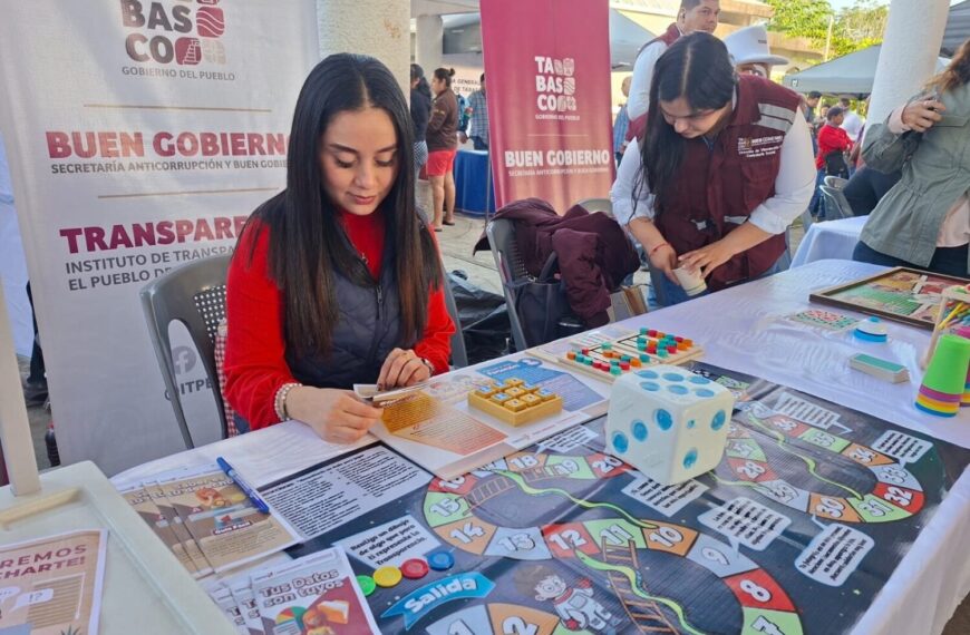 Con atractivas e innovadoras dinámicas y juegos; Gobierno del Pueblo promueve entre la niñez valor de la transparencia y acceso a la información