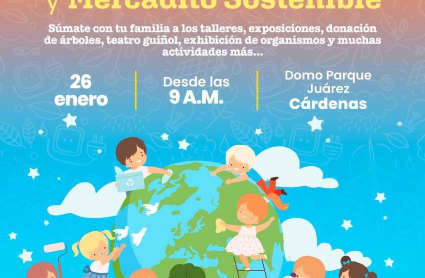 Realizará “Feria Ambiental y Mercadito Sostenible”