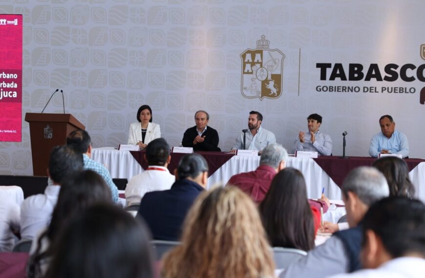 Avanza conformación de nuevo Programa de Desarrollo Urbano de la Zona Conurbada Villahermosa-Nacajuca