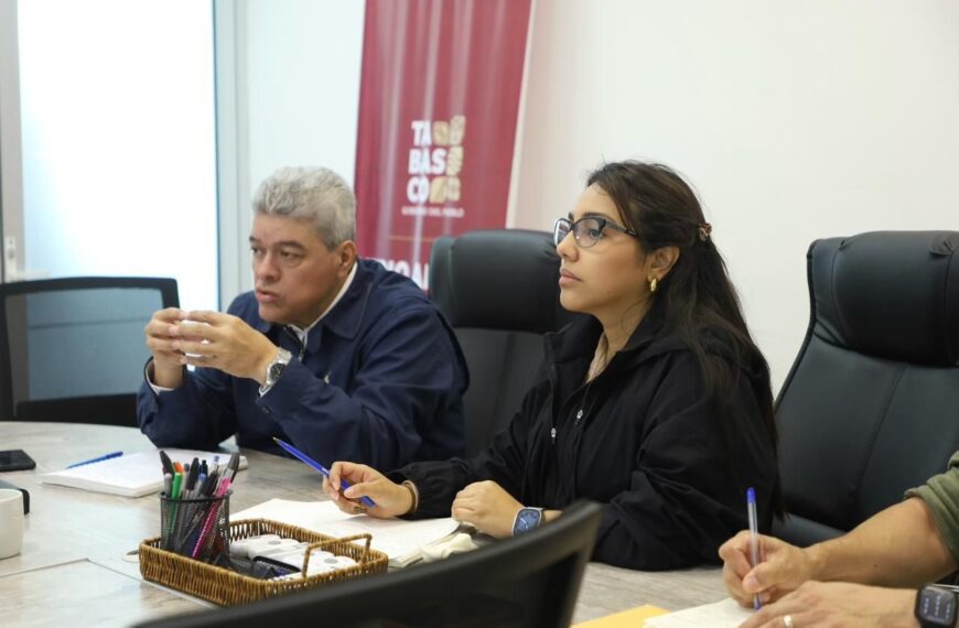 Fortalecen Pemex y SEMADES coordinación estratégica para la atención de actividades en la Batería de Separación Agave
