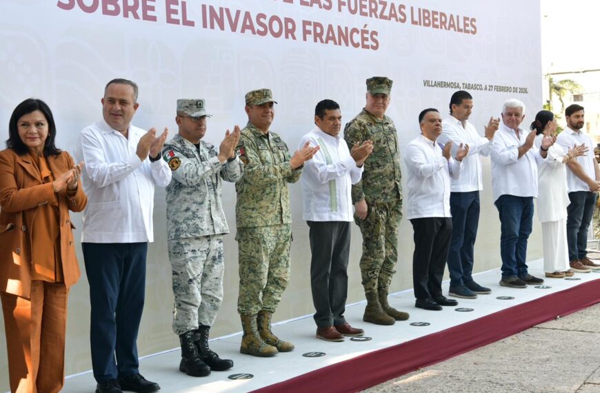 Conmemoran en Tabasco el aniversario de la victoria liberal sobre el invasor francés