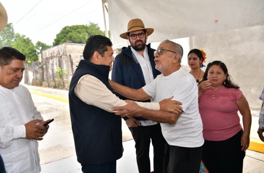 Crónica: Los programas del Gobierno del Pueblo son mejores que los pocos que se conocieron en el pasado, evoca nativo de villa Chablé, al agradecer reciente visita de Javier May