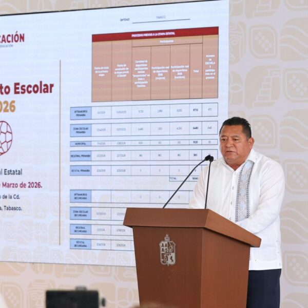 ¡Tabasco tendrá mundial! Gobierno del Pueblo respalda iniciativa federal de Mundial Social y anuncia Mundialito Escolar 2026