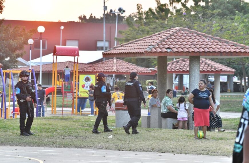 Realiza Policía Estatal recorrido de proximidad social en Villahermosa