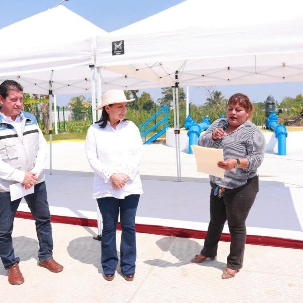 Inaugura Yolanda Osuna obras hidráulicas y de vialidades en la Vicente Guerrero y Francisco Villa