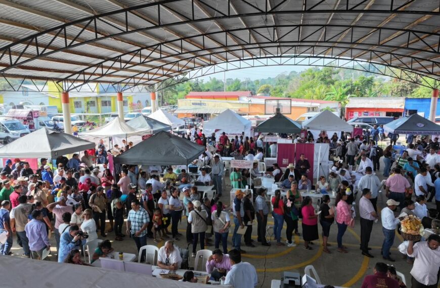 Jornadas de Atención: un motor de ventas para comerciantes de la zona rural; pequeños emprendedores repuntan ganancias en el poblado Palomas, Macuspana