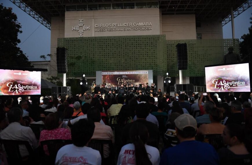 Arranca con éxito la gira de la Banda Sinfónica del Gobierno del Estado