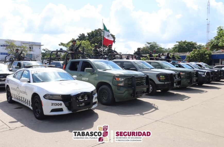 Desmantelan arsenal y decomisan explosivos en Tabasco; FIRT Olmeca asegura droga, ganado y maquinaria