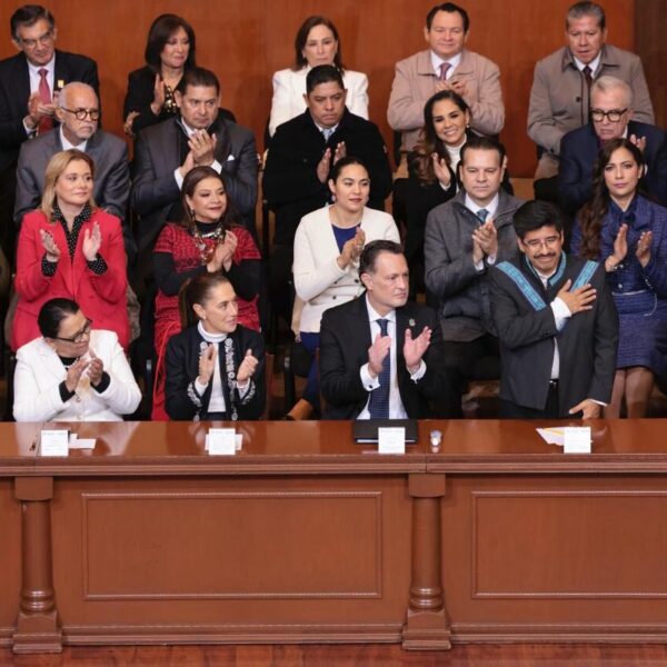 Destaca Javier May vigencia de la Constitución en aniversario 109 de su promulgación; acompaña a presidenta