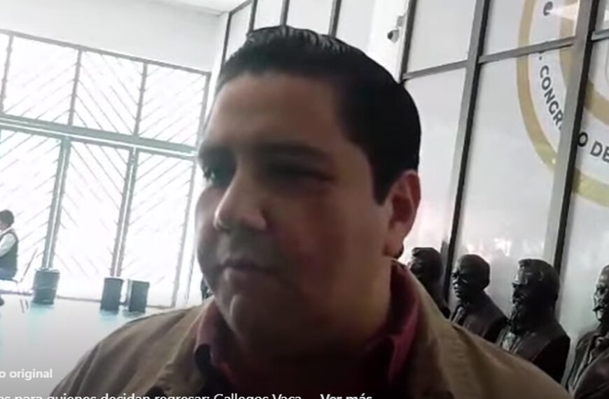 Las puertas del PRD están abiertas para quienes decidan regresar: Gallegos Vaca