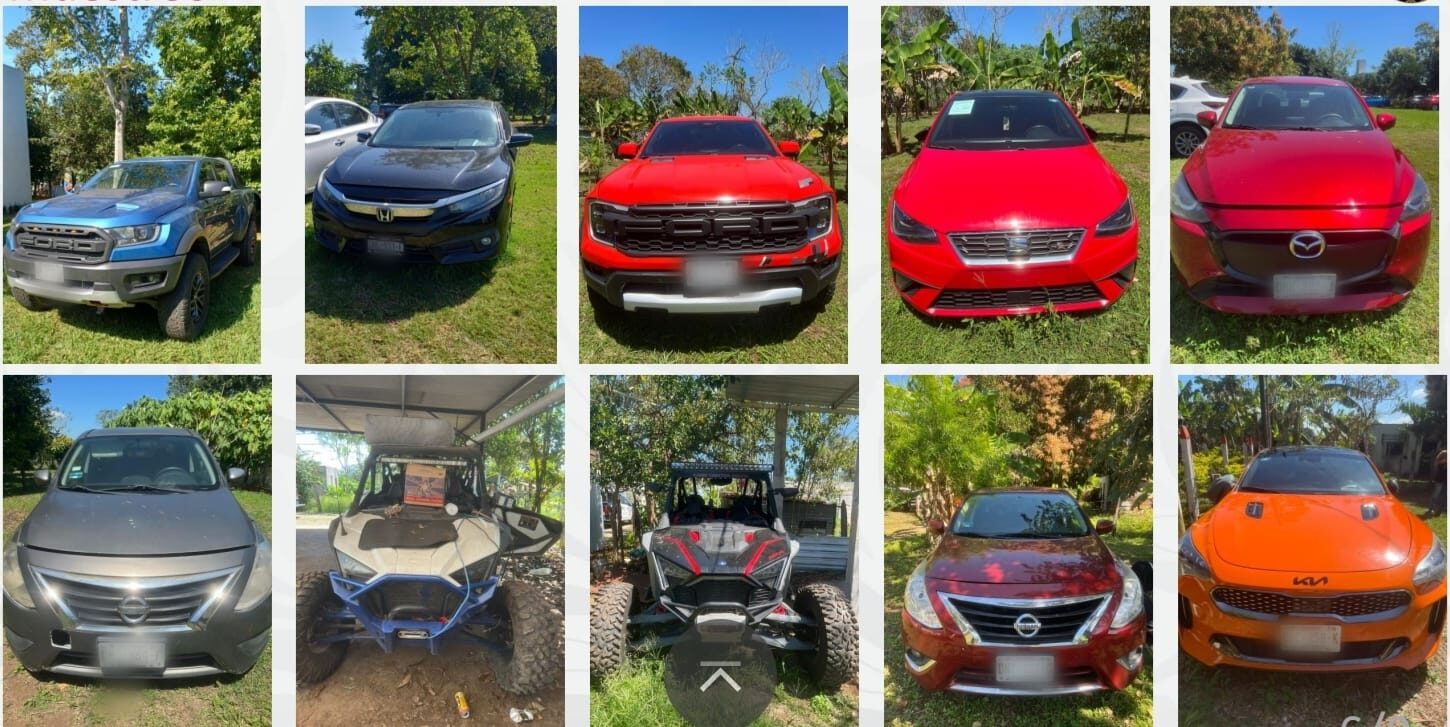 Golpe estratégico al delito en jalapa: aseguran armamento, droga y más de 30 vehículos