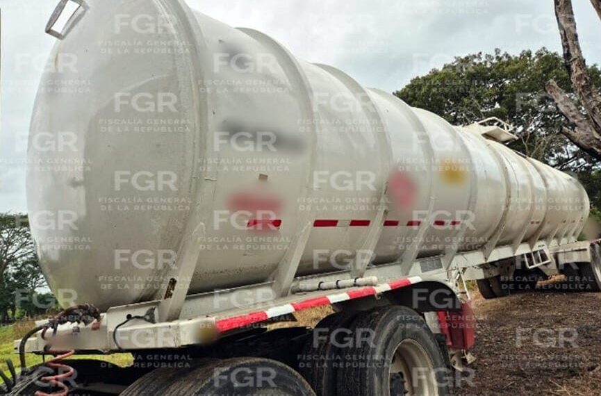 FGR obtiene sentencia contra una persona detenida con más de 70 mil litros de hidrocarburo