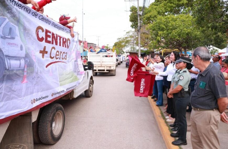 Encabeza Yolanda Osuna atención integral con Centro +Cerca en fraccionamiento Villa Las Flores