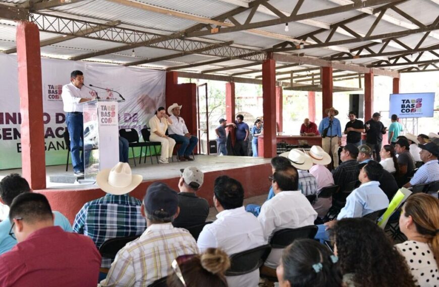 Para recuperar hato ganadero y reducir déficit de técnicos, inaugura Javier May inaugura curso de Inseminación Artificial en Tenosique