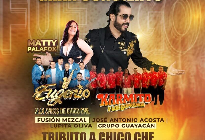 Secretaría de Cultura invita al Gran Concierto “Chico Che por siempre”, homenaje al ícono tabasqueño