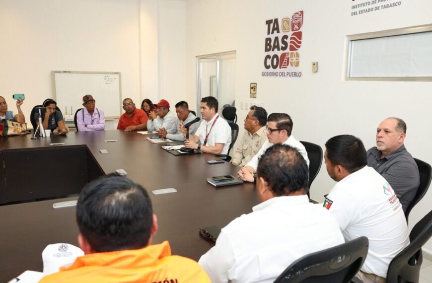 Con plataforma innovadora, Gobierno del Pueblo fortalece Sistema de Alerta Temprana para prevenir daños en Tabasco por fenómenos naturales