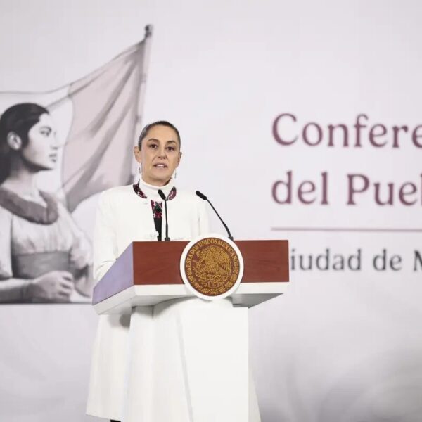 Baja 44% el promedio diario de homicidios en México entre octubre y febrero: Sheinbaum