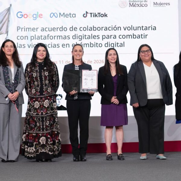 Gobierno de México acuerda con plataformas digitales acciones contra violencia hacia mujeres