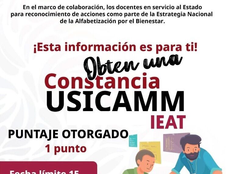 Se suman maestros en activo para alfabetizar a jóvenes y adultos