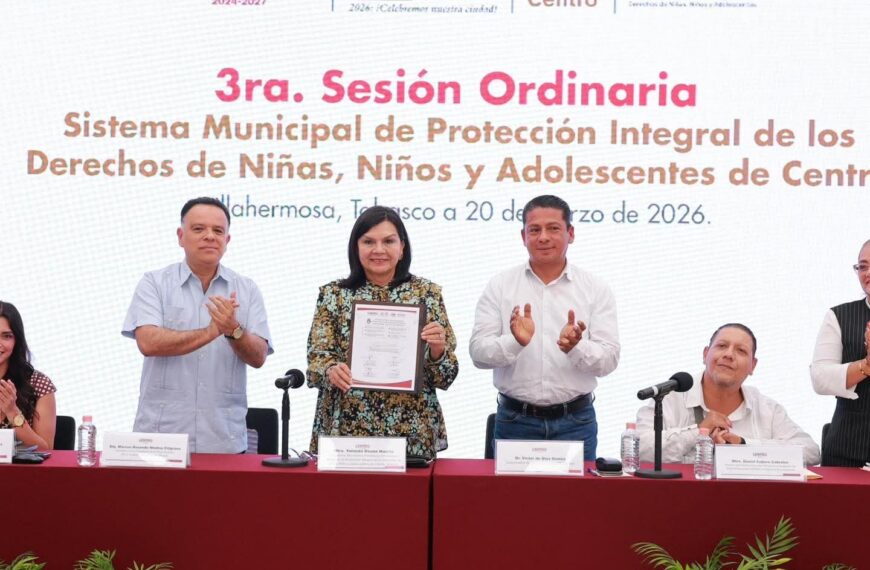 Suma Yolanda Osuna a Centro al Pacto Nacional para poner fin a todo tipo de violencia contra niñas, niños y adolescentes