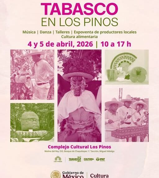 “Tabasco en Los Pinos”: cultura viva que viaja al corazón del país