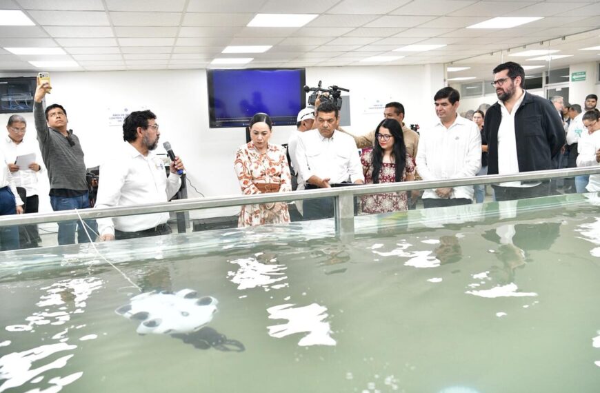 Tabasco, pionero en el uso de drones para la formación profesional de juventudes; inaugura Javier May laboratorio de tecnologías de sistemas acuáticos en la UTTAB