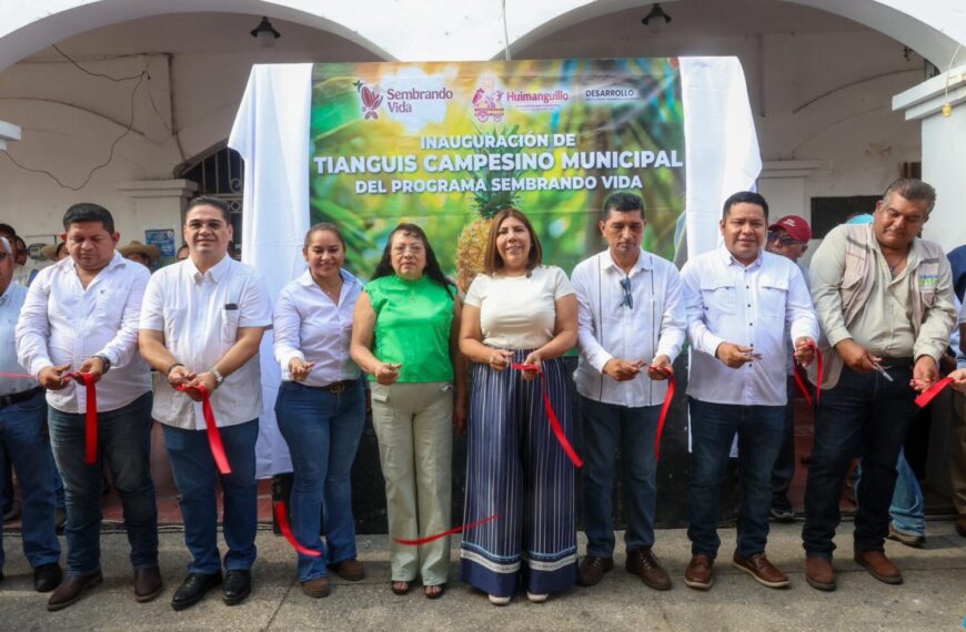 Inauguran Tianguis Campesino para fortalecer el consumo local y apoyar al campo