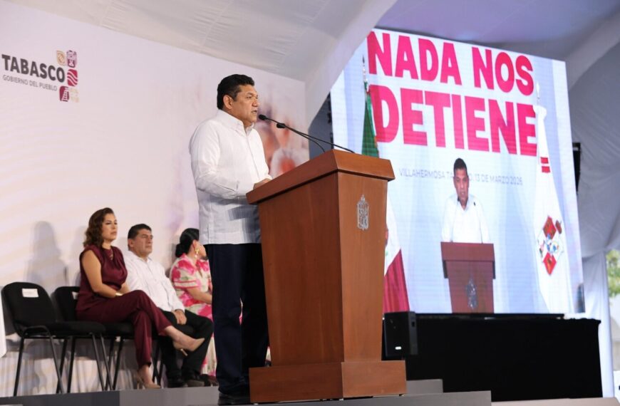 Con el poder y amor del pueblo, la transformación de Tabasco es invencible y nada ni nadie nos va a detener: Javier May