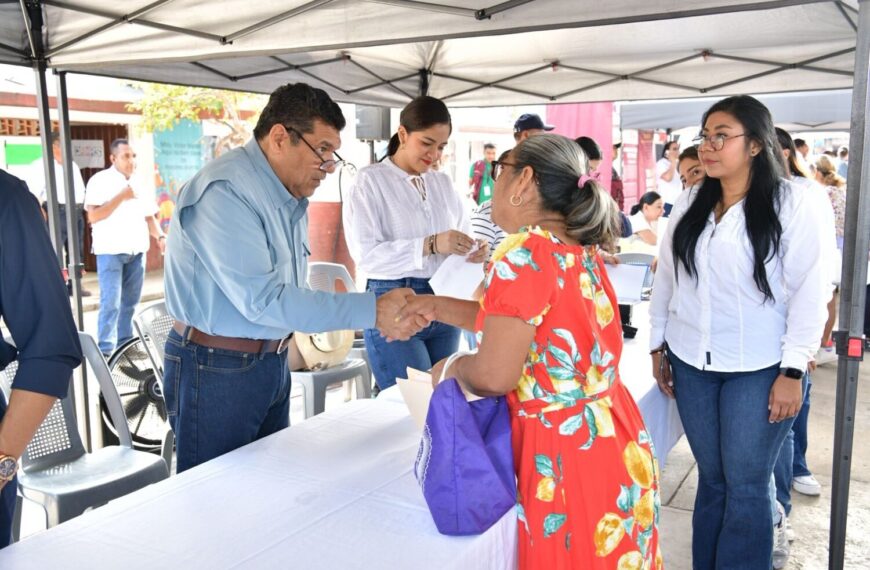 Gobierno del Pueblo lleva atención directa y servicios gratuitos para el bienestar de las familias de La Selva en Nacajuca