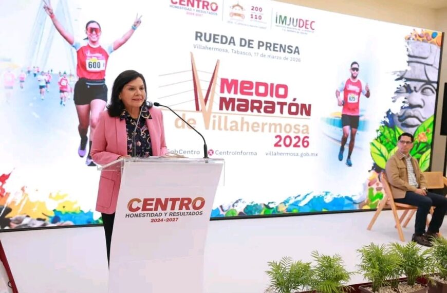 Proyectará Medio Maratón de Villahermosa 2026 el carácter de ciudad inclusiva, saludable y en desarrollo