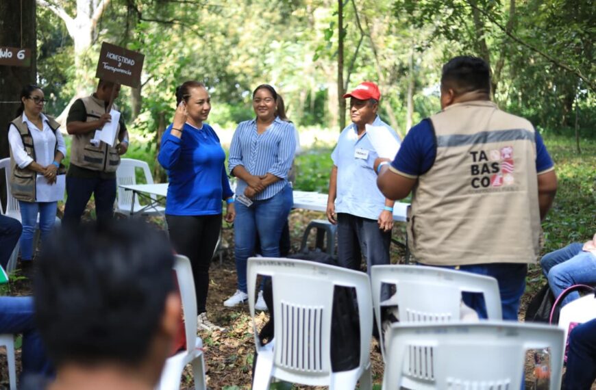Con “Rally del Conocimiento” capacita Bienestar a sus 200 técnicos de Sembrando Vida Tabasco