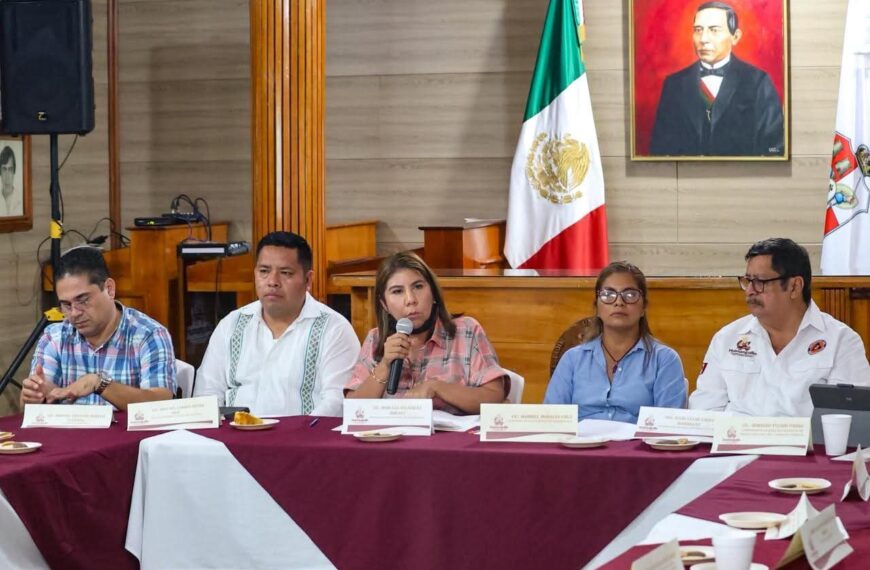 Instalan Comité Municipal para la Prevención y Combate de Incendios en Huimanguillo