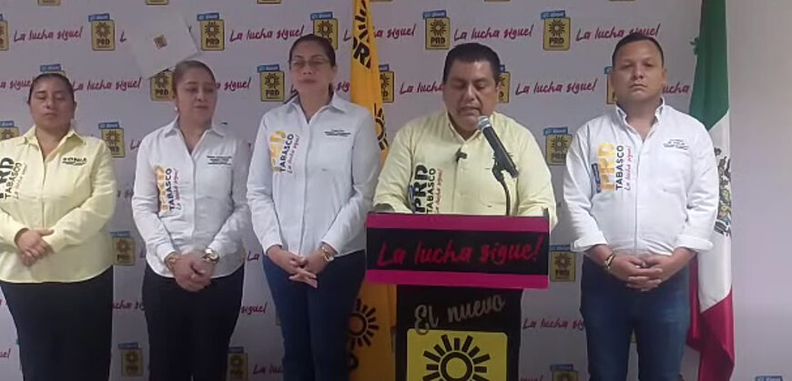 Norma de “miedo” porque saben que van por la derrota: PRD