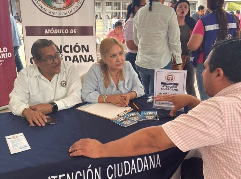 El TSJ continúa en territorio atendiendo a la población