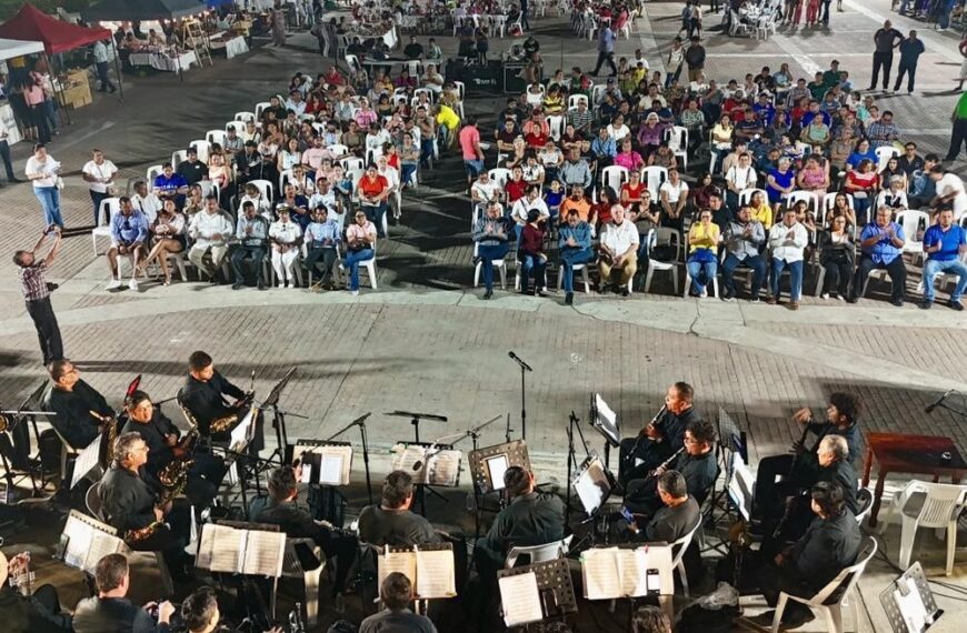 La Banda Sinfónica del Gobierno llega a Frontera, como parte de la gira estatal