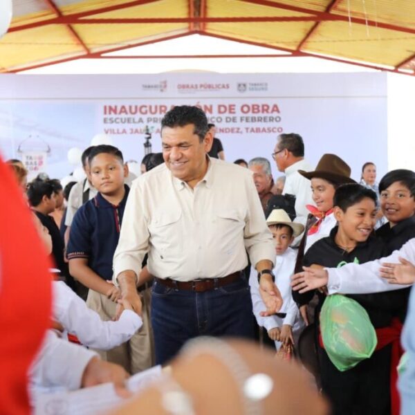 Con 27 nuevas aulas, equipos y mobiliario dignifica Gobierno del Pueblo escuelas de Nacajuca y Jalpa